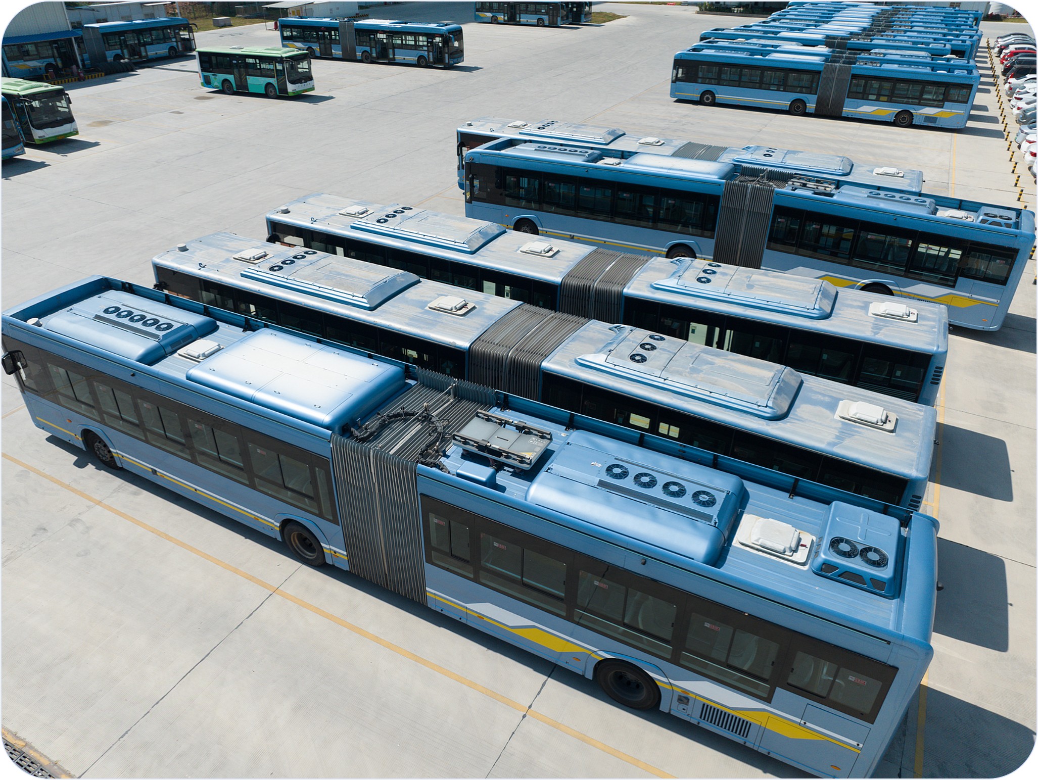 Autobuses de transporte pesado Dynergy